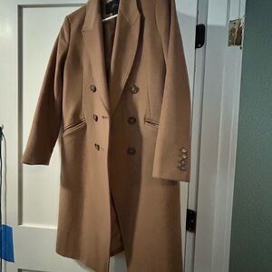 J.Crew Double-Breasted Cashmere Coat
